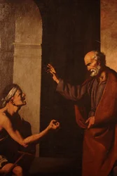 Saint Peter Healing the Paralytic